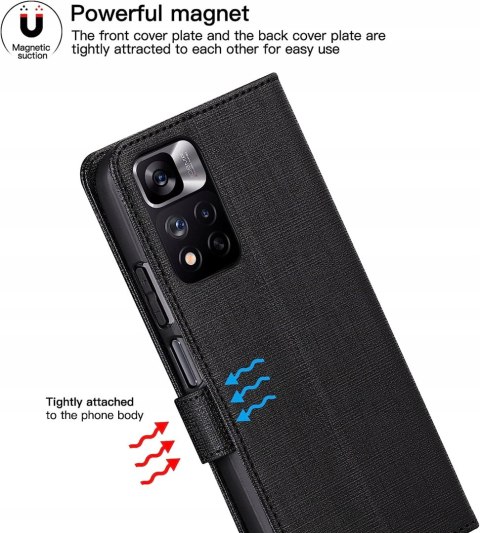 ETUI ZAMYKANE CZARNE POCO M4 PRO Z KLAPKĄ ETUI ZAMYKANE CZARNE POCO M4 PRO Z KLAPKĄ