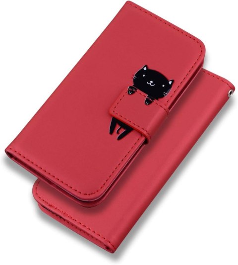 ETUI ZAMYKANE CZERWONE SAMSUNG GALAXY A73 5G ETUI ZAMYKANE CZERWONE SAMSUNG GALAXY A73 5G