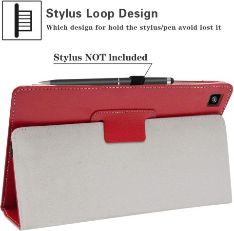 ETUI ZAMYKANE CZERWONE SAMSUNG GALAXY TAB A7 10.4' ETUI ZAMYKANE CZERWONE SAMSUNG GALAXY TAB A7 10.4'