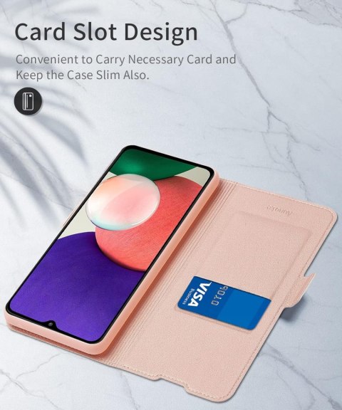 ETUI ZAMYKANE Z KLAPKĄ SAMSUNG GALAXY A22 5G RÓŻOWE ELEGANCKIE SM-A226B ETUI ZAMYKANE Z KLAPKĄ SAMSUNG GALAXY A22 5G RÓŻOWE ELEGANCKIE SM-A226B