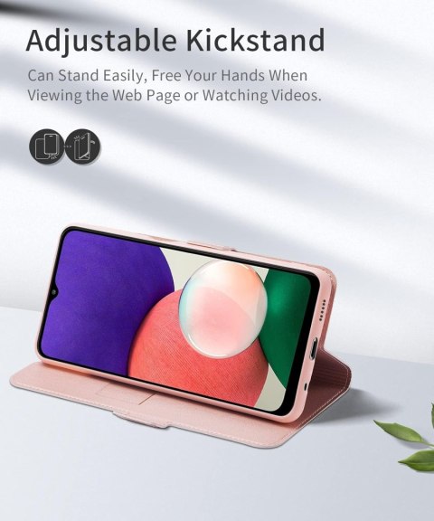 ETUI ZAMYKANE Z KLAPKĄ SAMSUNG GALAXY A22 5G RÓŻOWE ELEGANCKIE SM-A226B ETUI ZAMYKANE Z KLAPKĄ SAMSUNG GALAXY A22 5G RÓŻOWE ELEGANCKIE SM-A226B