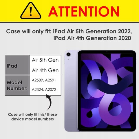 ETUI ZAMYKANE ZŁOTE IPAD AIR 5 2022 10.9' ETUI ZAMYKANE ZŁOTE IPAD AIR 5 2022 10.9'
