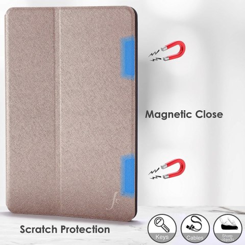 ETUI ZAMYKANE ZŁOTE IPAD AIR 5 2022 10.9' ETUI ZAMYKANE ZŁOTE IPAD AIR 5 2022 10.9'