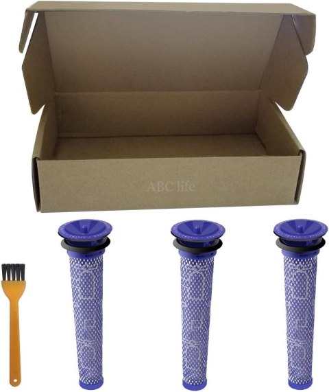 FILTR ZMYWALNY WSTĘPNY DYSON V6 V7 V8 3szt FILTR ZMYWALNY WSTĘPNY DYSON V6 V7 V8 3szt