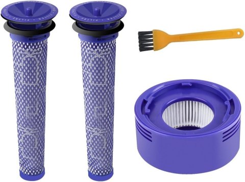 2x FILTR DO ODKURZACZA DYSON V6 V7 V8 WSTĘPNY +KOŃCOWY ZMYWALNY +SZCZOTKA 2x FILTR DO ODKURZACZA DYSON V6 V7 V8 WSTĘPNY +KOŃCOWY ZMYWALNY +SZCZOTKA