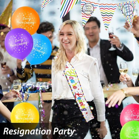 DEKORACJE BALONY BANER NA PRZYJĘCIE POŻEGNALNE