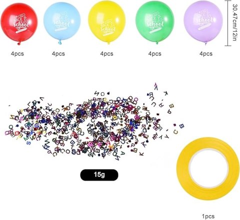 DEKORACJE BALONY NA ROZPOCZĘCIE ROKU SZKOLNEGO DEKORACJE BALONY NA ROZPOCZĘCIE ROKU SZKOLNEGO