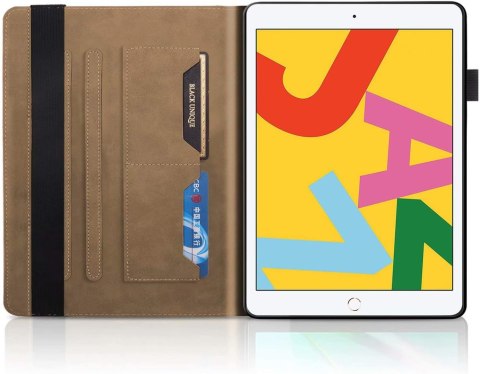 ETUI APPLE IPAD 10.2" SKÓRZANY BRĄZOWY OCHRONNY Z KLAPKĄ +RYSIK ETUI APPLE IPAD 10.2" SKÓRZANY BRĄZOWY OCHRONNY Z KLAPKĄ +RYSIK
