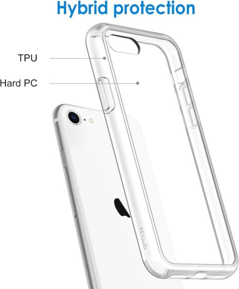 ETUI APPLE IPHONE 7/8/SE 2020 4.7" CASE SILIKONOWY BEZBARWNY CASUAL ETUI APPLE IPHONE 7/8/SE 2020 4.7" CASE SILIKONOWY BEZBARWNY CASUAL