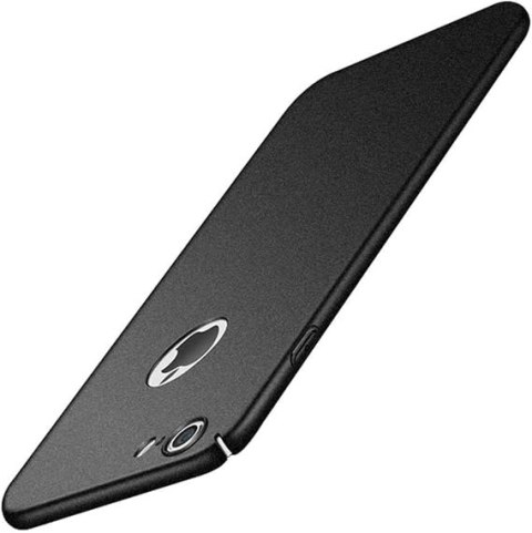 ETUI CIENKIE CZARNE IPHONE 7/8 ODPORNE NA RYSY CHROPOWATE SZTYWNE PLASTIK ETUI CIENKIE CZARNE IPHONE 7/8 ODPORNE NA RYSY CHROPOWATE SZTYWNE PLASTIK