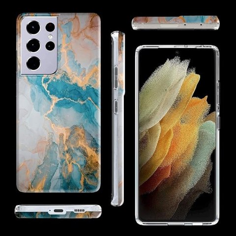 ETUI MARMURKOWE SAMSUNG GALAXY S21 5G ULTRA NIEBIESKIE ŻÓŁTE MOCNE SM-G998 ETUI MARMURKOWE SAMSUNG GALAXY S21 5G ULTRA NIEBIESKIE ŻÓŁTE MOCNE SM-G998