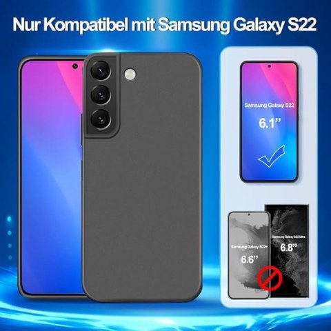 ETUI PLECKI CZARNE Samsung Galaxy S22 ETUI PLECKI CZARNE Samsung Galaxy S22