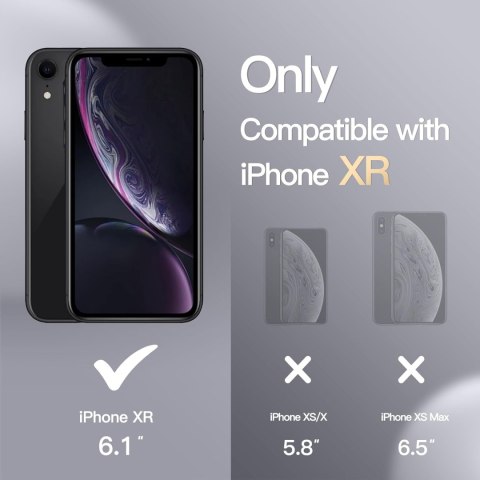 ETUI POKROWIEC DO IPHONE XR 6.1' CZARNE SILIKONOWE SOLIDNE PLECKI ETUI POKROWIEC DO IPHONE XR 6.1' CZARNE SILIKONOWE SOLIDNE PLECKI