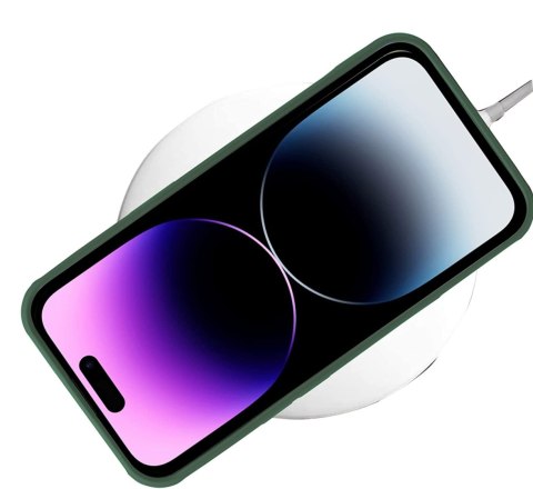 ETUI SILIKONOWE APPLE IPHONE 11 6.1" BORDOWE +MIEJSCE NA KARTY PORTFEL