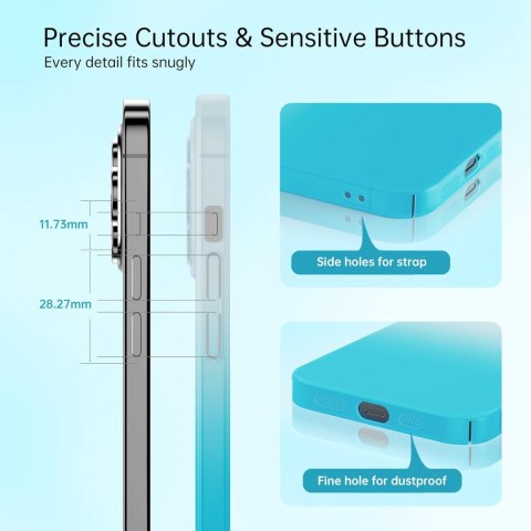 ETUI TWARDE APPLE IPHONE 13 PRO BIAŁO-NIEBIESKIE OMBRE A2483 ETUI TWARDE APPLE IPHONE 13 PRO BIAŁO-NIEBIESKIE OMBRE A2483