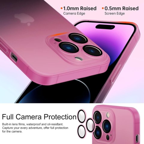 ETUI TWARDE APPLE IPHONE 14 PRO RÓŻOWO-SZARE OMBRE +ZAWIESZKA ETUI TWARDE APPLE IPHONE 14 PRO RÓŻOWO-SZARE OMBRE +ZAWIESZKA