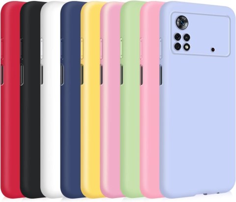 ZESTAW 9x ETUI XIAOMI POCO X4 PRO 5G KOLOROWE SILIKONOWE ZESTAW 9x ETUI XIAOMI POCO X4 PRO 5G KOLOROWE SILIKONOWE