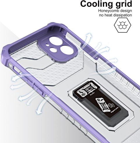 ZESTAW ETUI APPLE IPHONE 11 6.1' FIOLETOWE PANCERNE +1x SZKŁO HARTOWANE ZESTAW ETUI APPLE IPHONE 11 6.1' FIOLETOWE PANCERNE +1x SZKŁO HARTOWANE
