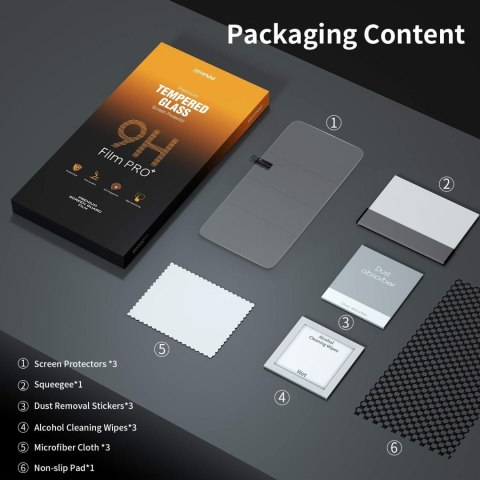 3x SZKŁO NIEHARTOWANE HUAWEI P40 3x SZKŁO NIEHARTOWANE HUAWEI P40
