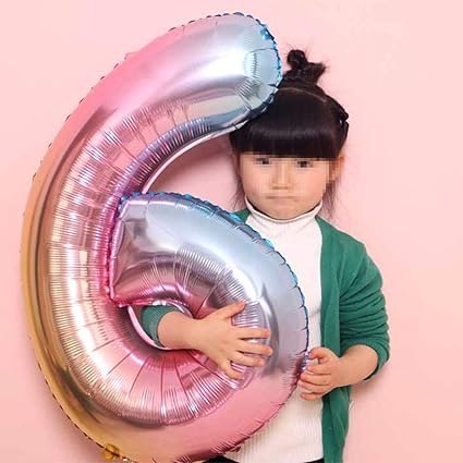 DEKORACJE BALON CYFRA 16 METALICZNY 101 CM DEKORACJE BALON CYFRA 16 METALICZNY 101 CM