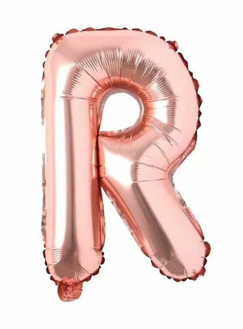DEKORACJE BALON LITERA R RÓŻOWY 40 cm DEKORACJE BALON LITERA R RÓŻOWY 40 cm