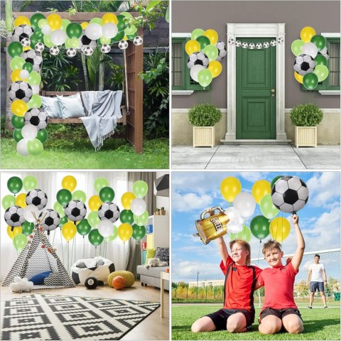 DEKORACJE BALONY PIŁKA NOŻNA 56-CZĘŚCI DEKORACJE BALONY PIŁKA NOŻNA 56-CZĘŚCI