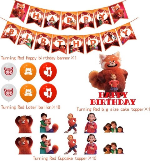 DEKORACJE BALONY URODZINY GIRLANDA HAPPY BIRTHDAY DEKORACJE BALONY URODZINY GIRLANDA HAPPY BIRTHDAY