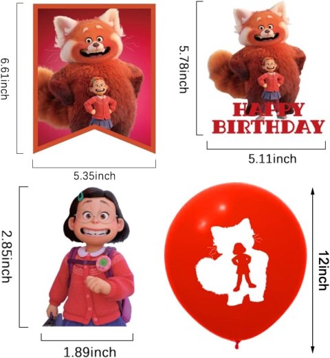 DEKORACJE BALONY URODZINY GIRLANDA HAPPY BIRTHDAY DEKORACJE BALONY URODZINY GIRLANDA HAPPY BIRTHDAY