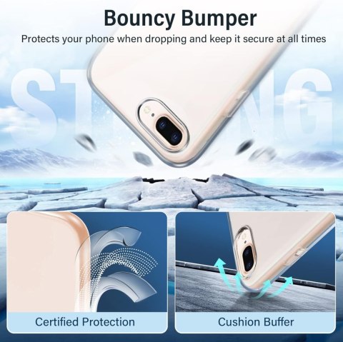 ETUI APPLE IPHONE 7 Plus/ 8 Plus SILIKONOWE BEZBARWNE BASIC ETUI APPLE IPHONE 7 Plus/ 8 Plus SILIKONOWE BEZBARWNE BASIC