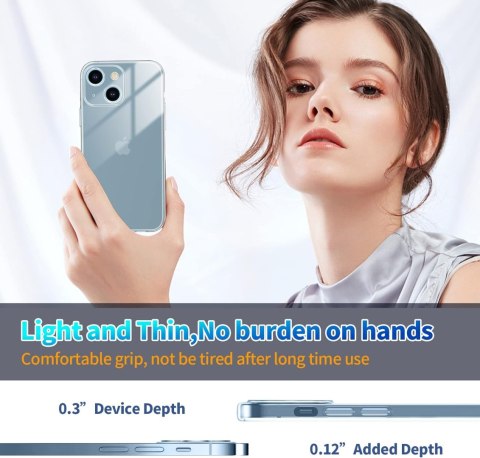ETUI POKROWIEC DO APPLE IPHONE 13 BEZBARWNE SILIKONOWE +3x SZKŁO HARTOWANE ETUI POKROWIEC DO APPLE IPHONE 13 BEZBARWNE SILIKONOWE +3x SZKŁO HARTOWANE