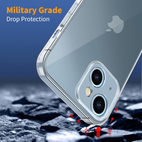 ETUI POKROWIEC DO APPLE IPHONE 13 BEZBARWNE SILIKONOWE +3x SZKŁO HARTOWANE ETUI POKROWIEC DO APPLE IPHONE 13 BEZBARWNE SILIKONOWE +3x SZKŁO HARTOWANE