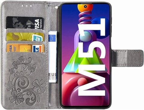 ETUI POKROWIEC DO SAMSUNG GALAXY M51 ZAMYKANE Z KLAPKĄ BRĄZOWE WYTRZYMAŁE ETUI POKROWIEC DO SAMSUNG GALAXY M51 ZAMYKANE Z KLAPKĄ BRĄZOWE WYTRZYMAŁE