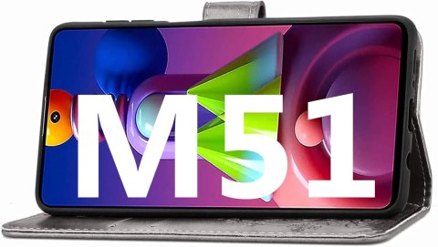 ETUI POKROWIEC DO SAMSUNG GALAXY M51 ZAMYKANE Z KLAPKĄ BRĄZOWE WYTRZYMAŁE ETUI POKROWIEC DO SAMSUNG GALAXY M51 ZAMYKANE Z KLAPKĄ BRĄZOWE WYTRZYMAŁE