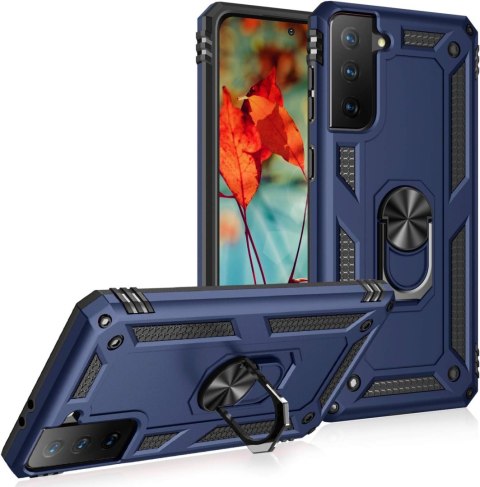 ETUI SAMSUNG GALAXY S21+ 5G GRANATOWE Z PODSTAWKĄ MOCNE SM-G996 ETUI SAMSUNG GALAXY S21+ 5G GRANATOWE Z PODSTAWKĄ MOCNE SM-G996