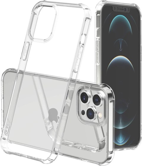 ETUI SILIKONOWE IPHONE 12 PRO MAX 6,7" BEZBARWNE WZMOCNIONE PLECKI ETUI SILIKONOWE IPHONE 12 PRO MAX 6,7" BEZBARWNE WZMOCNIONE PLECKI