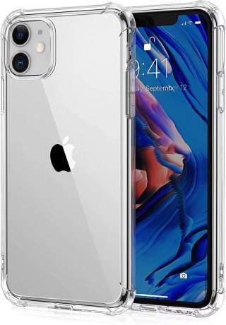 ETUI SILIKONOWE PRZEŹROCZYSTE IPHONE 11 6.1 CALA