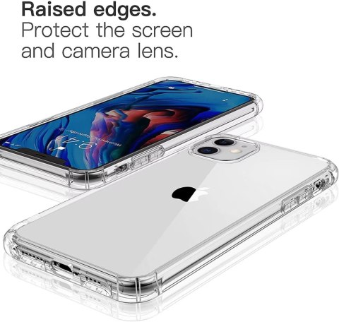 ETUI SILIKONOWE PRZEŹROCZYSTE IPHONE 11 6.1 CALA ETUI SILIKONOWE PRZEŹROCZYSTE IPHONE 11 6.1 CALA