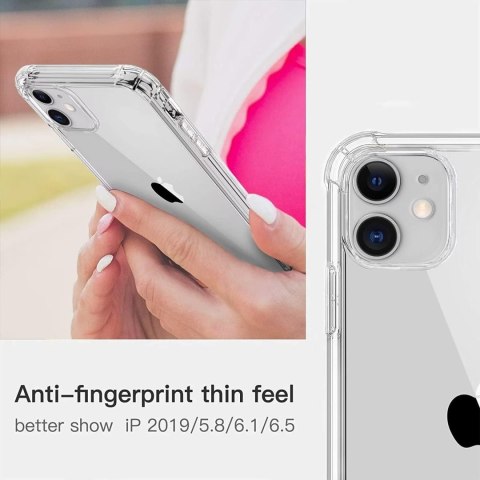 ETUI SILIKONOWE PRZEŹROCZYSTE IPHONE 11 6.1 CALA ETUI SILIKONOWE PRZEŹROCZYSTE IPHONE 11 6.1 CALA
