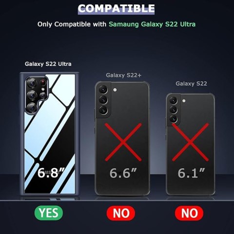 ETUI SILIKONOWE PRZEŹROCZYSTE SAMSUNG GALAXY S22 ULTRA