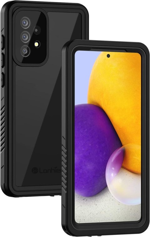 ETUI WODOODPORNE CZARNE SAMSUNG GALAXY A72 ETUI WODOODPORNE CZARNE SAMSUNG GALAXY A72