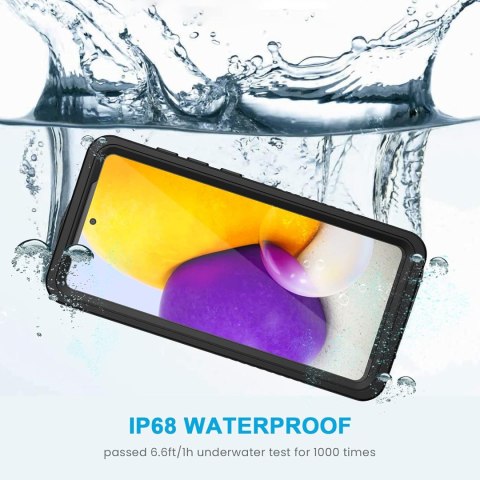 ETUI WODOODPORNE CZARNE SAMSUNG GALAXY A72 ETUI WODOODPORNE CZARNE SAMSUNG GALAXY A72