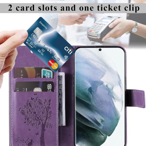 ETUI Z KLAPKĄ FIOLETOWE SAMSUNG GALAXY S22 ULTRA 5G LEKKIE MOCNE SM-S908 ETUI Z KLAPKĄ FIOLETOWE SAMSUNG GALAXY S22 ULTRA 5G LEKKIE MOCNE SM-S908
