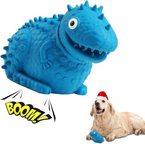 GRYZAK ZABAWKA DLA PSA NIEBIESKI DINOZAUR TOOZEY GRYZAK ZABAWKA DLA PSA NIEBIESKI DINOZAUR TOOZEY
