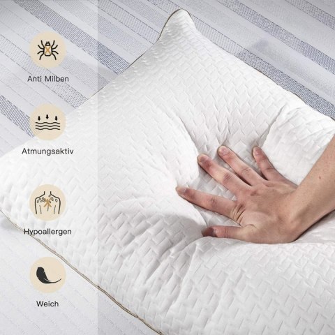 PODUSZKA BEDSTORY HIPOALERGICZNA BIAŁA 60x60cm 2SZT PODUSZKA BEDSTORY HIPOALERGICZNA BIAŁA 60x60cm 2SZT