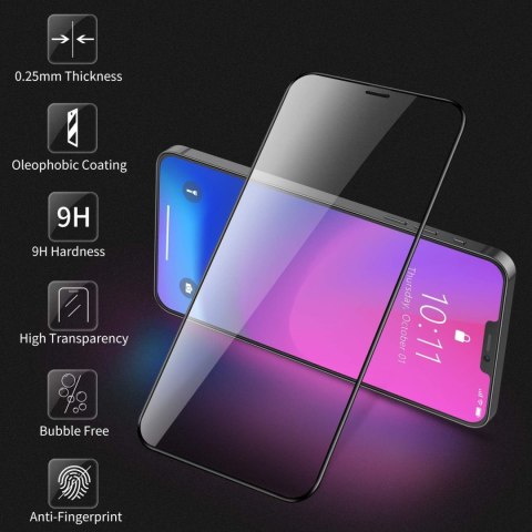 SZKŁO HARTOWANE 9H DO TELEFONU APPLE IPHONE 12 MINI 5.4 CALA 2 SZTUKI SZKŁO HARTOWANE 9H DO TELEFONU APPLE IPHONE 12 MINI 5.4 CALA 2 SZTUKI