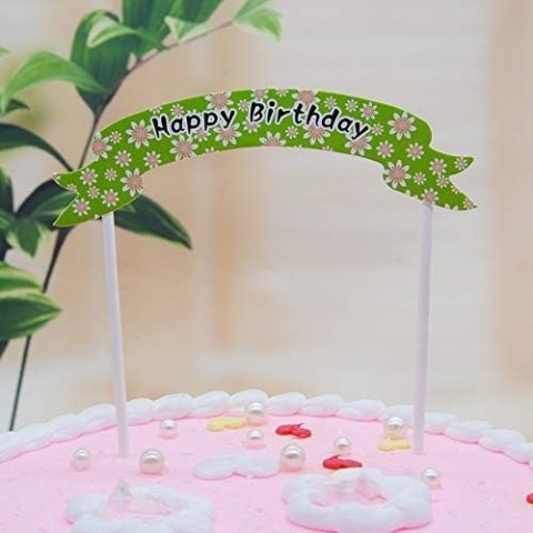 TOPPER NA TORT Z OKAZJI URODZIN HAPPY BIRTHDAY X4 TOPPER NA TORT Z OKAZJI URODZIN HAPPY BIRTHDAY X4