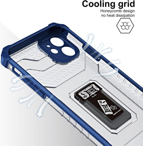 ZESTAW ETUI APPLE IPHONE 11 6.1' NIEBIESKIE PANCERNE +1x SZKŁO HARTOWANE ZESTAW ETUI APPLE IPHONE 11 6.1' NIEBIESKIE PANCERNE +1x SZKŁO HARTOWANE