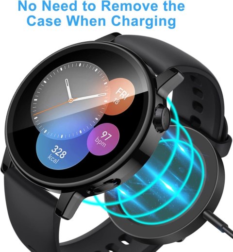 2x ETUI HUAWEI WATCH GT 3 42mm CZARNE BEBARWNE OCHRONA EKRANU WYTRZYMAŁE 2x ETUI HUAWEI WATCH GT 3 42mm CZARNE BEBARWNE OCHRONA EKRANU WYTRZYMAŁE