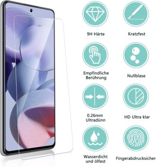 2x SZKŁO HARTOWANE XIAOMI 12T/ 12T PRO OCHRONA EKRANU WYTRZYMAŁE SOLIDNE