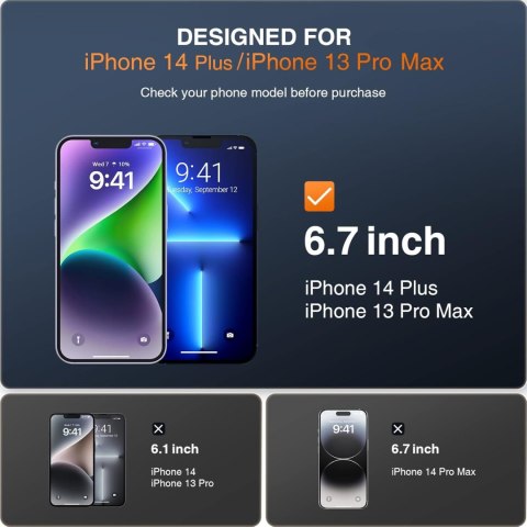 3x SZKŁO HARTOWANE IPHONE 13 PRO MAX/14 MAX/14 Plus 3x SZKŁO HARTOWANE IPHONE 13 PRO MAX/14 MAX/14 Plus